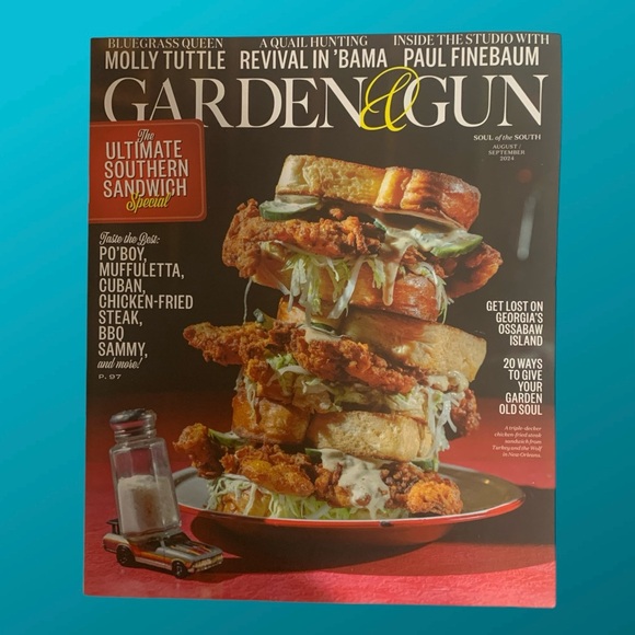 Garden And Gun Magazine August September 2024 Ultimate Southern Sandwich Special - Picture 2 of 5